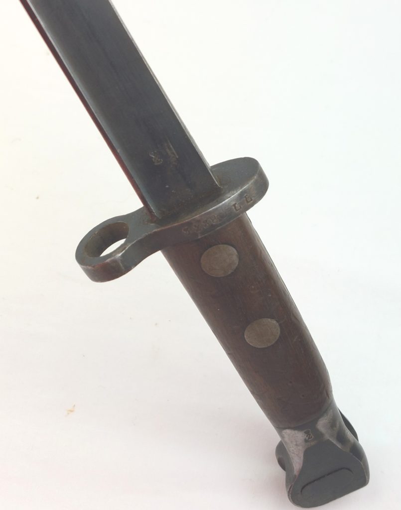 Dutch M Infantry Bayonet With Leather Scabbard By Hembrug Sally