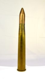 Bofors Anti Aircraft Gun Deactivated Mk4 40mm Shell 1952 - Sally Antiques