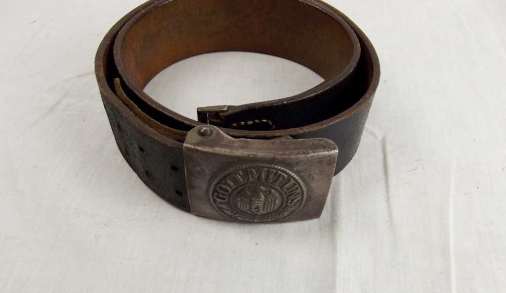 WW2 Nazi German Army Belt and Buckle - Sally Antiques