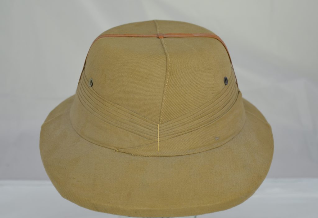 Vintage 1950/60’s Pith Helmet Also Known As Bombay Bowler - Sally Antiques