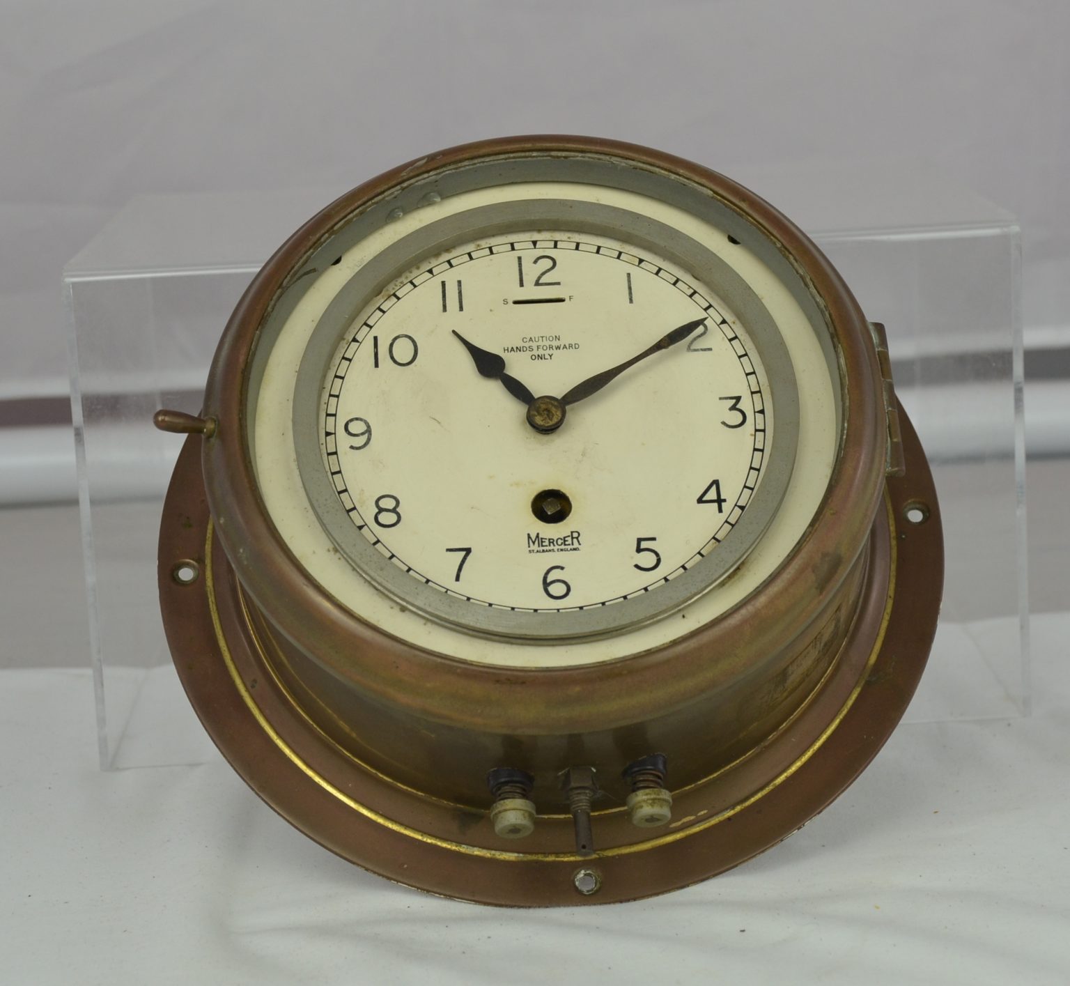 Rare Mercer WW2 Convoy Zig Zag Clock Uboat Avoidance - Sally Antiques