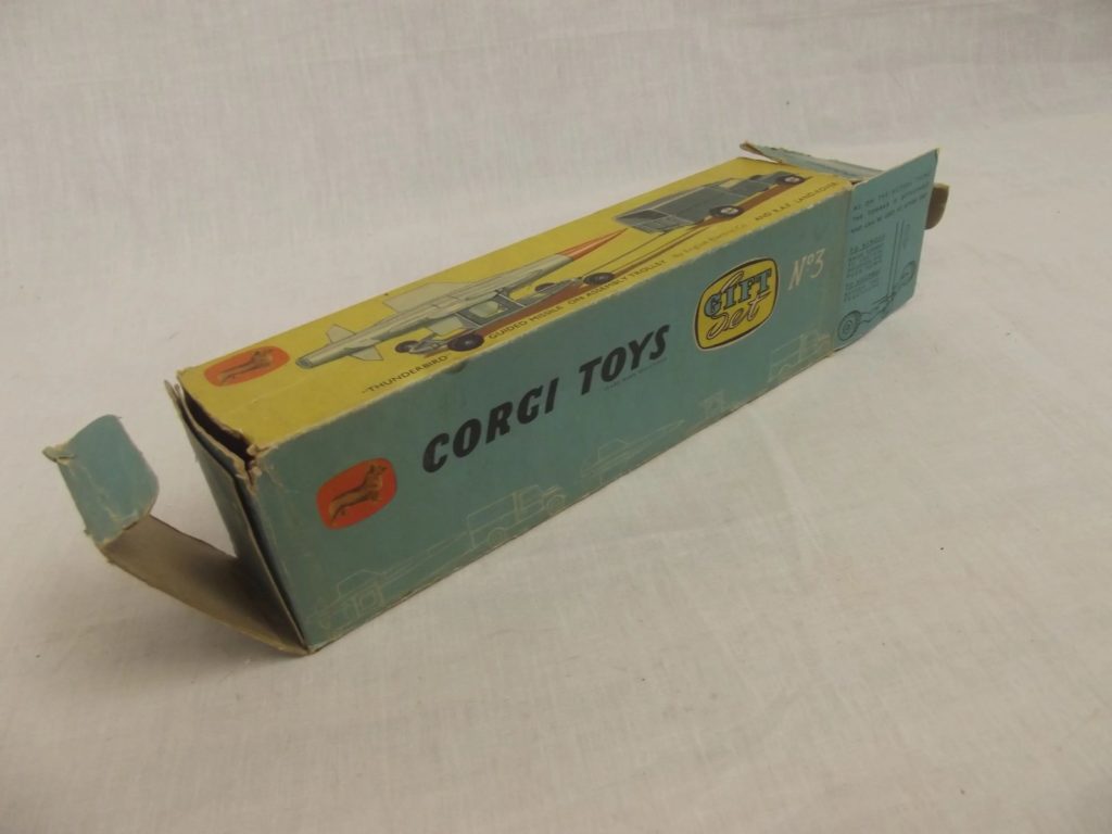 Boxed Corgi Toys Gift Set No 3 Thunderbird Guided Missile On Assembly ...