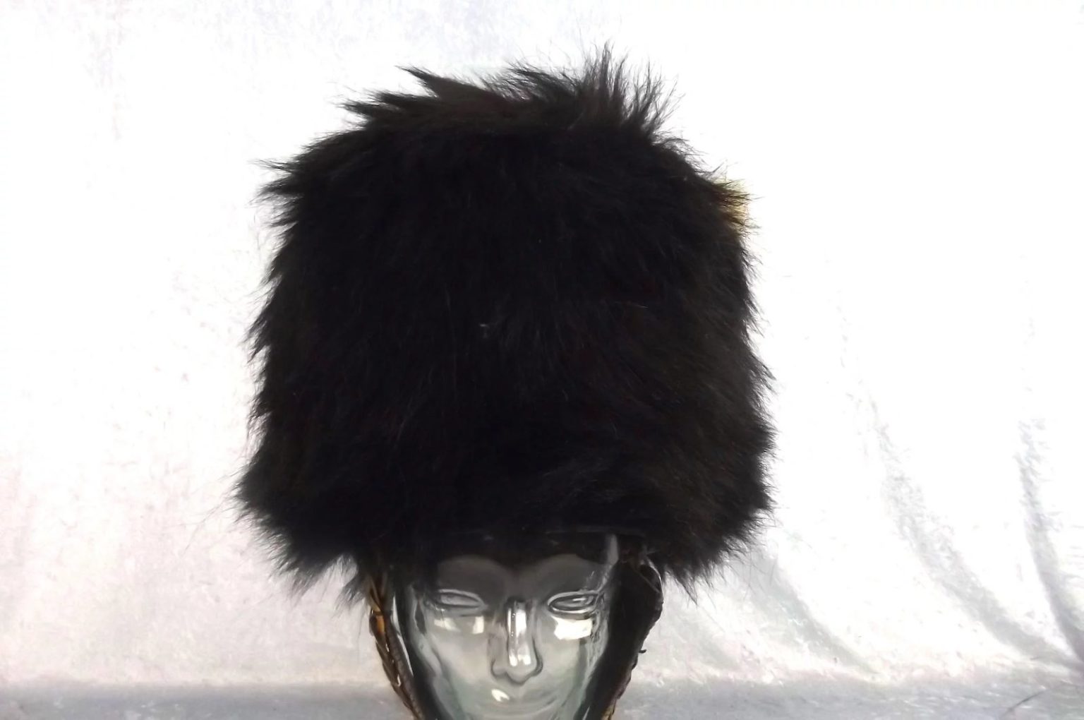 British Military Guards 20th Century Bearskin Hat - Sally Antiques