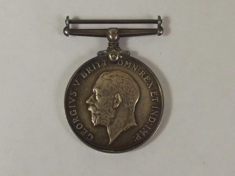 British War & Victory Medal Pair PTE W. Parfitt West Yorkshire Regiment ...