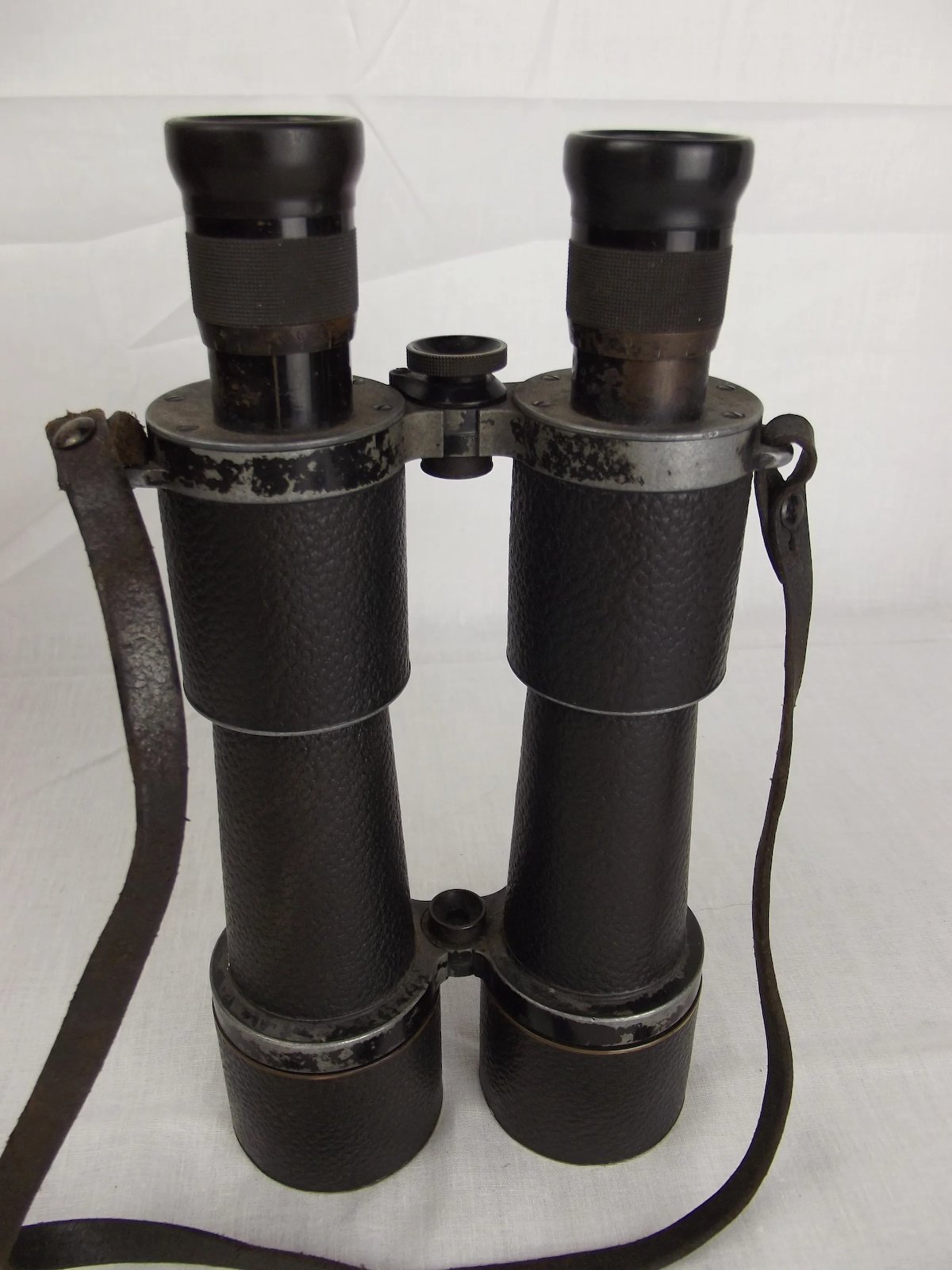 Cased Pair of German WW1 Marine Binoculars – Carl Zeiss DF 7X ...