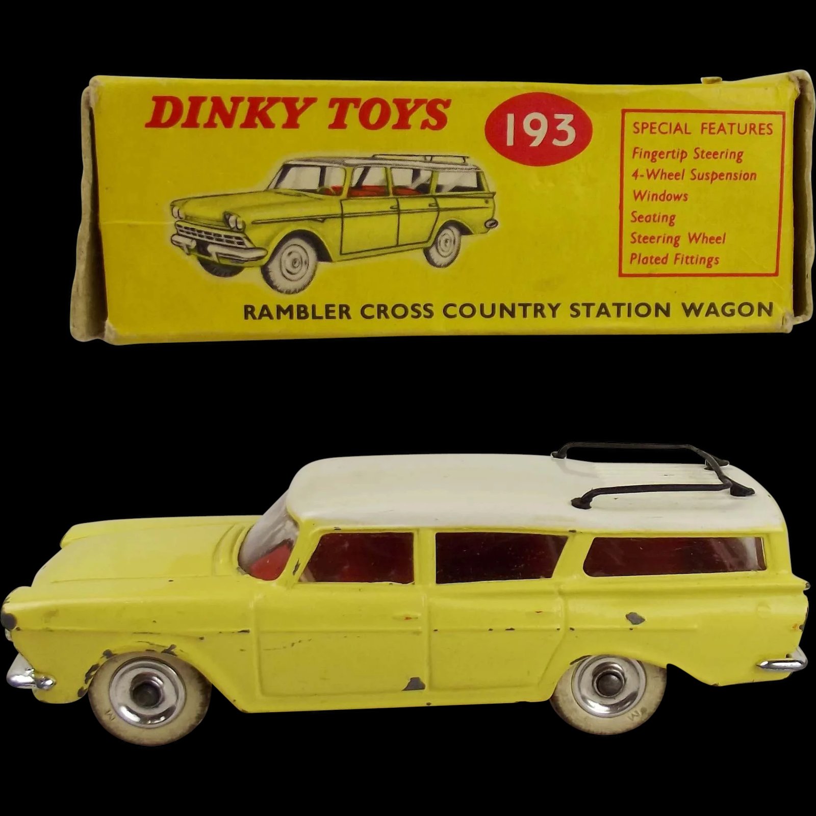 Dinky 193 Rambler Cross Country Station Wagon - Boxed - Sally Antiques