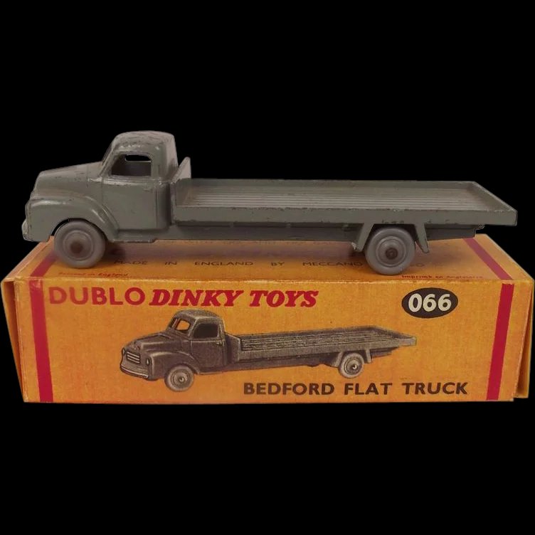 Dublo Dinky Toys No.066 Bedford Flat Truck - Sally Antiques