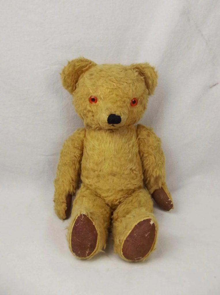 growling teddy bear 1960s