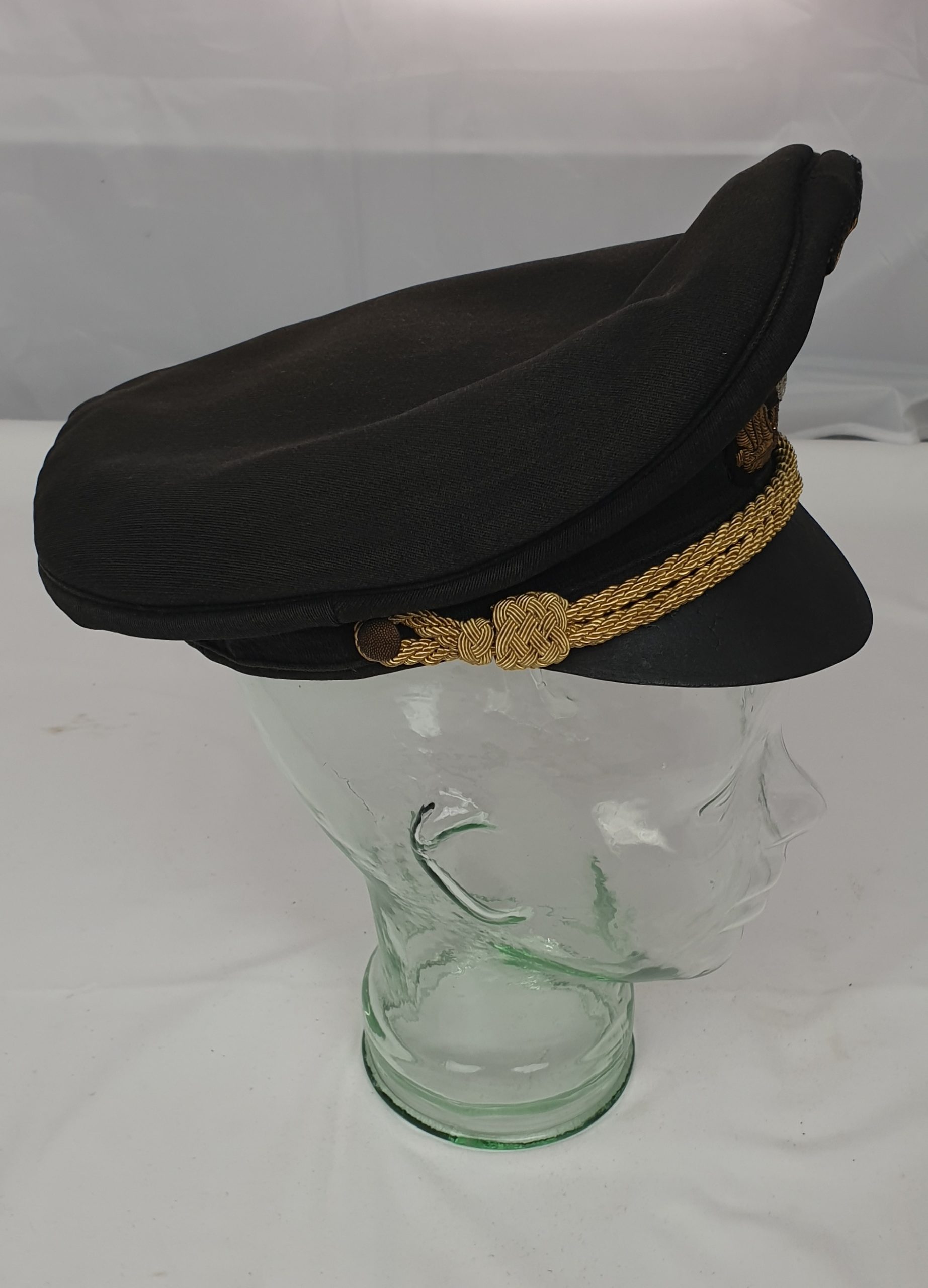 Nazi Germany post-1935 NCO visor cap - Sally Antiques
