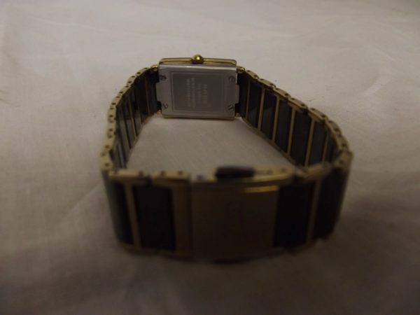Ladies Rado Diastar 153.0283.3 Ceramic And Gold Plated Wristwatch