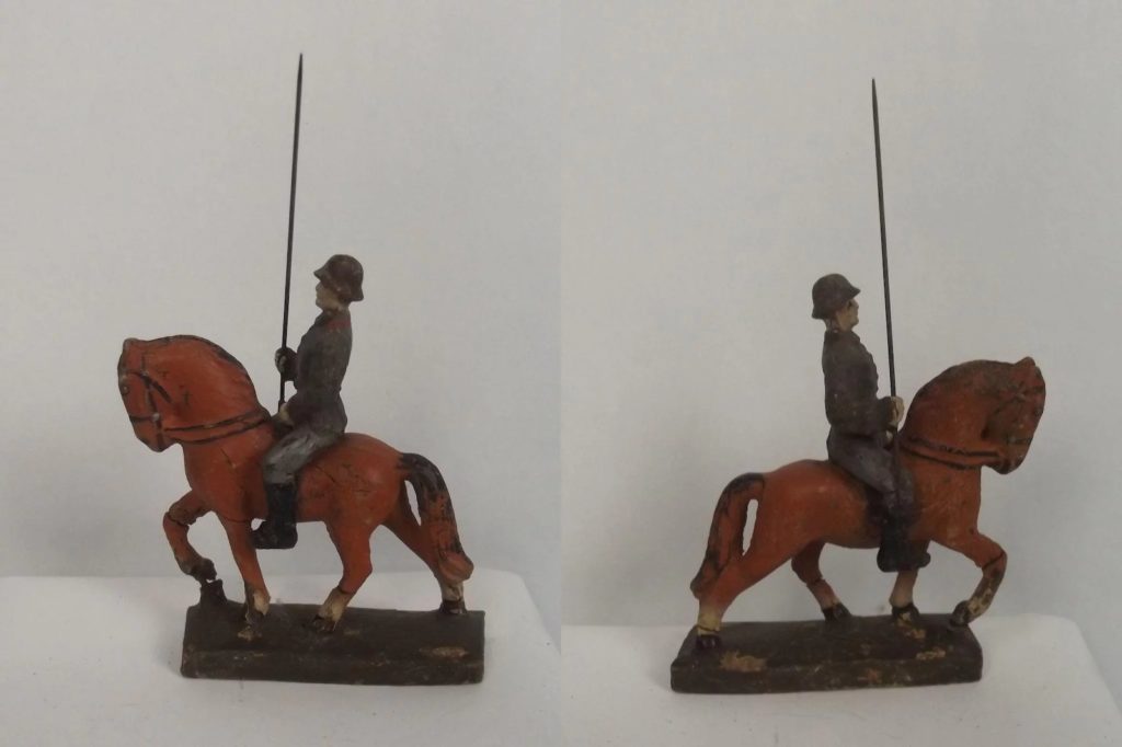 Lineol German World War Two Lancers Cavalry Set Of Eight Composite ...