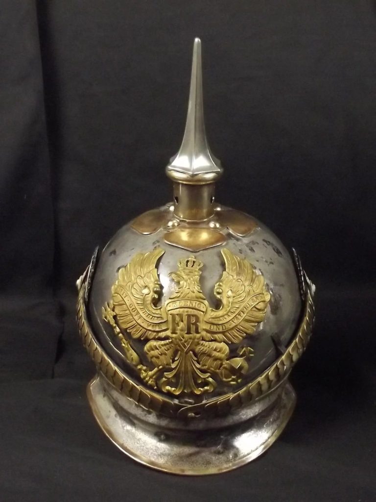 Model 1862 Preußen Kürassier Generals Metalhelme Helmet - Sally Antiques