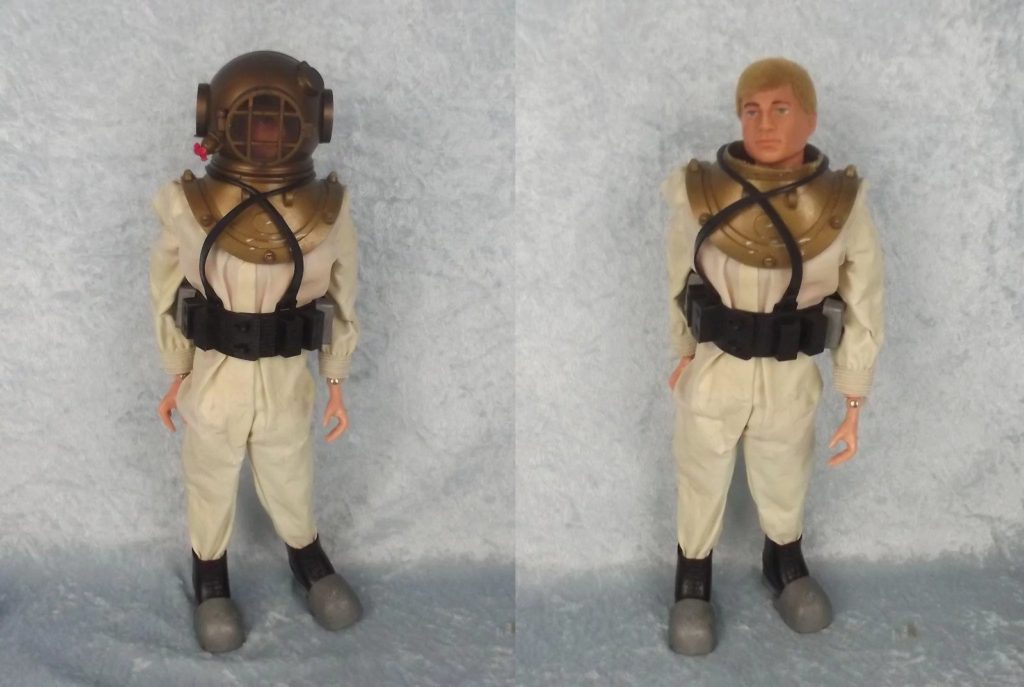 Palitoy Vintage Deep Sea Diver Action Man - Sally Antiques