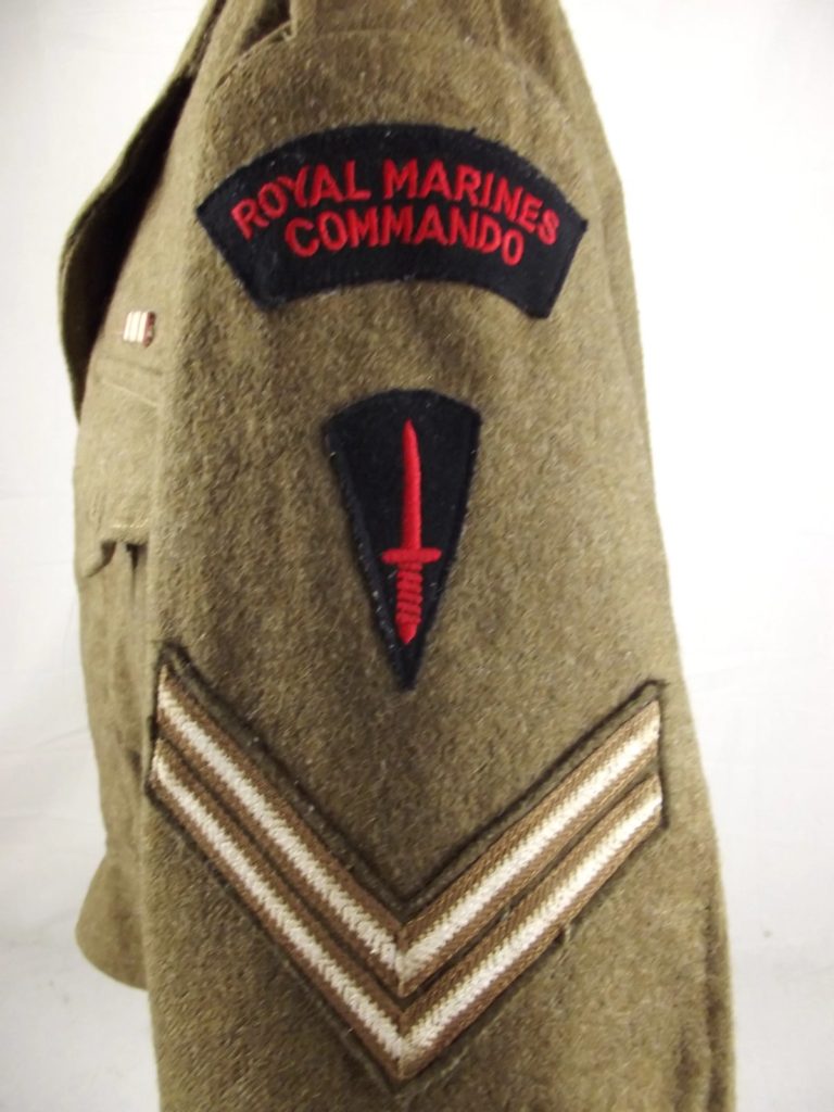 Post-WW2 Royal Marines Pattern Commando Corporal Rank Battledress ...