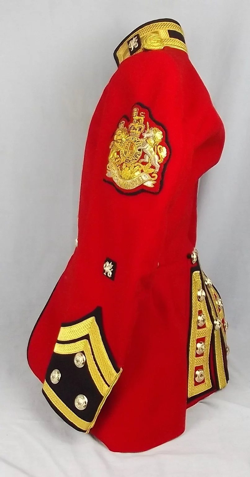 Regimental Garrison Sergeant Majors Dress Tunic - Sally Antiques