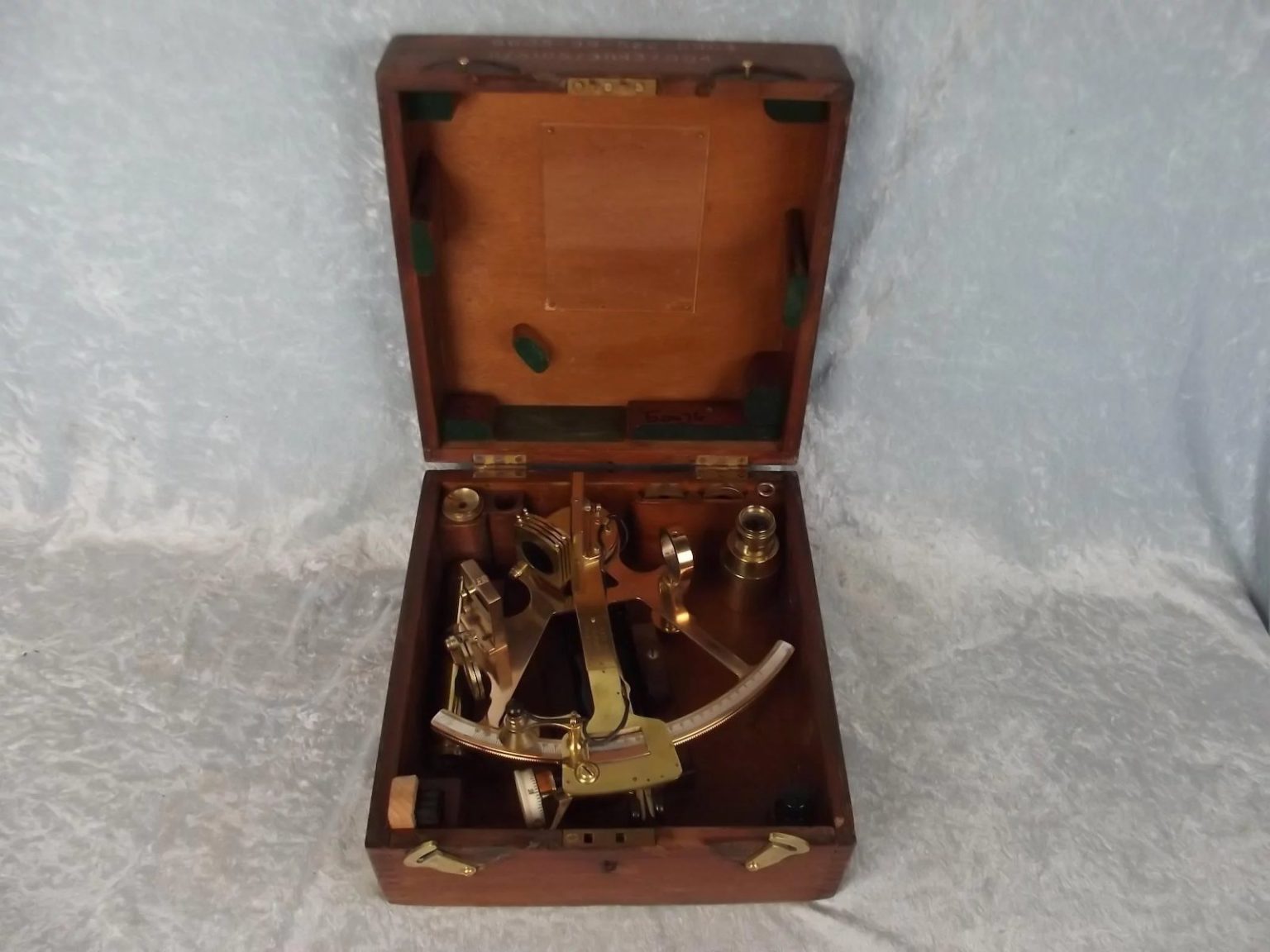 Stanley Of London Brass Pocket Sextant Sally Antiques