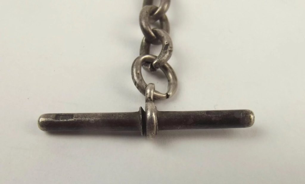 Silver Albert Watch Chain - Sally Antiques