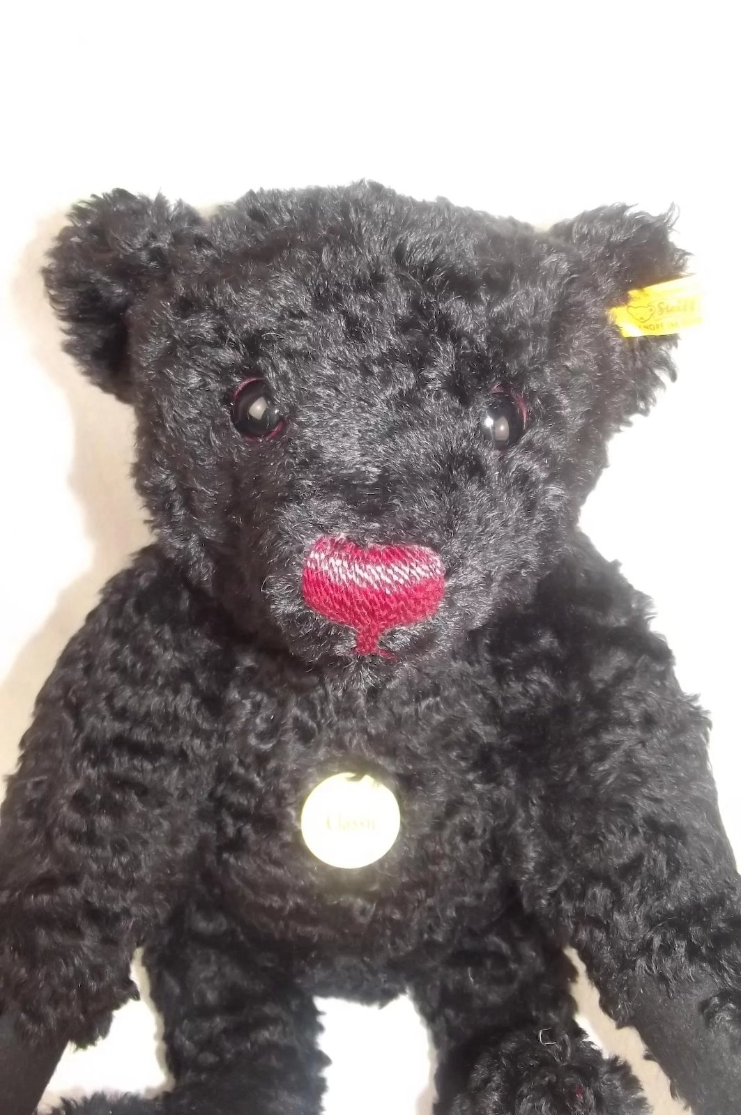 Steiff growling teddy bear 12 tall in excellent condition 