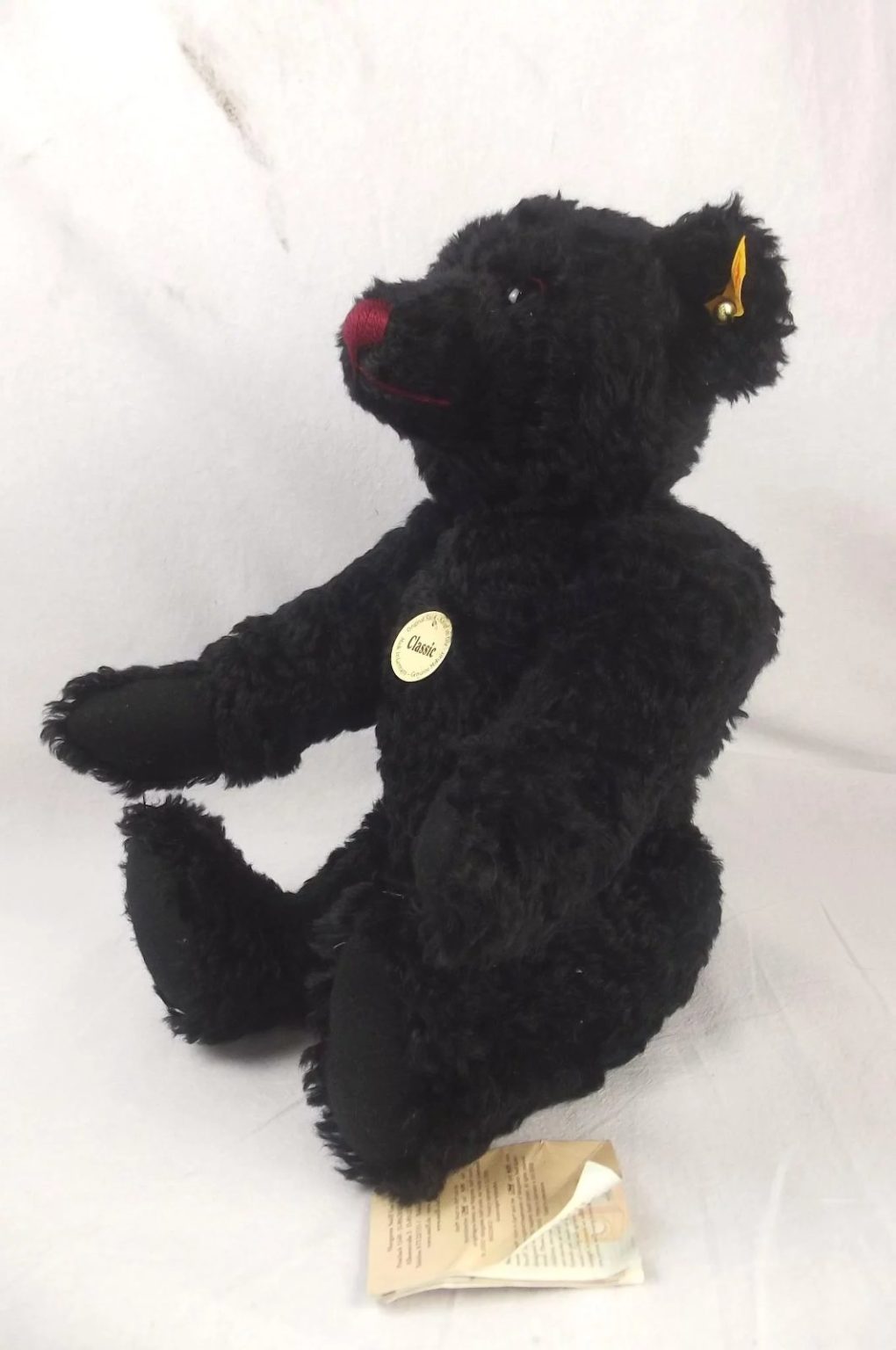 steiff bear black