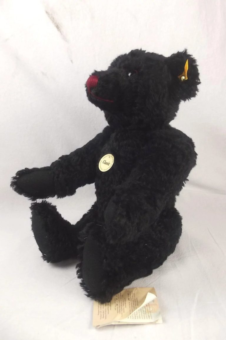 vintage growling teddy bear