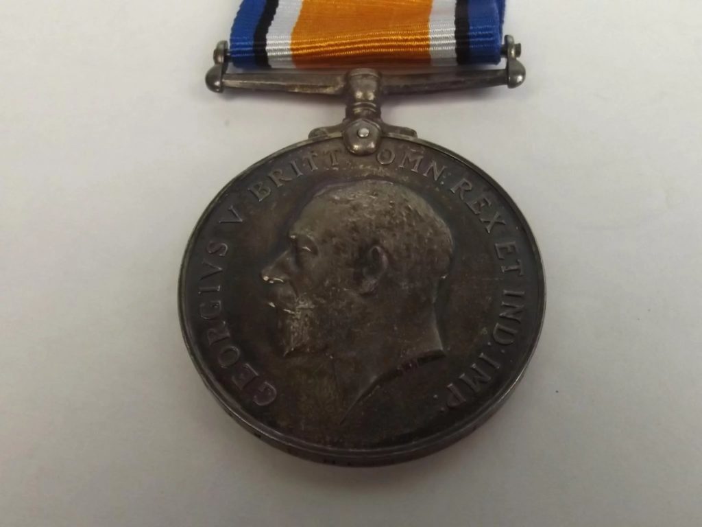 WW1 Medal Pair Royal Naval Volunteer Reserve J.W.C. Higgs - Sally Antiques