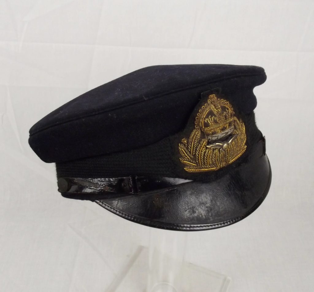 WW1 Royal Naval Air Service Officers Dress Cap #2 - Sally Antiques