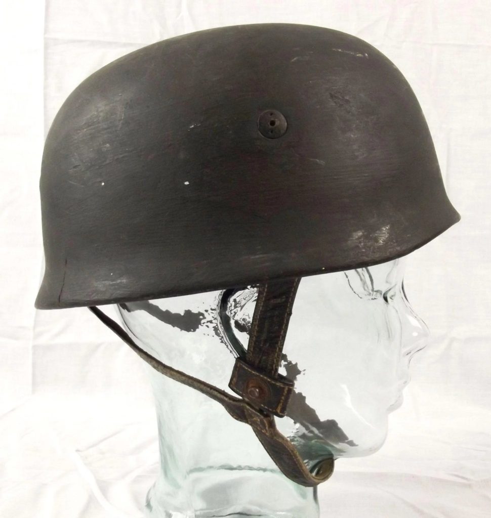 Ww2 German Original M45 Fallschirmjager Paratrooper Helmet - Sally Antiques