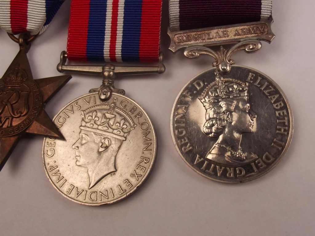 WW2 Medal Group Of Four Including QE2 LSGC Medal - Sally Antiques