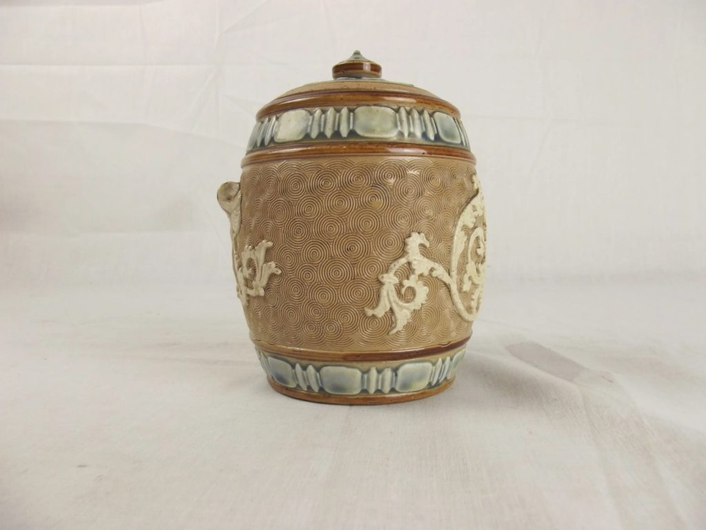 c1900 Royal Doulton Tobacco Jar - Sally Antiques