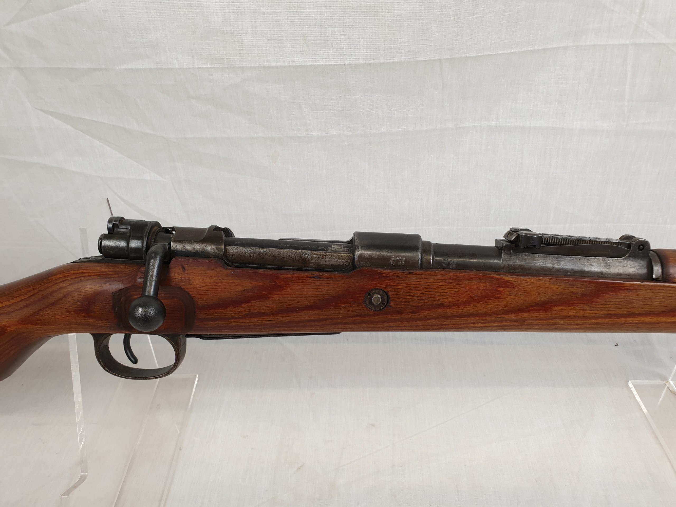 Late Ww2 German Mauser K98 Bolt Action Rifle Deactivated Sally Antiques ...