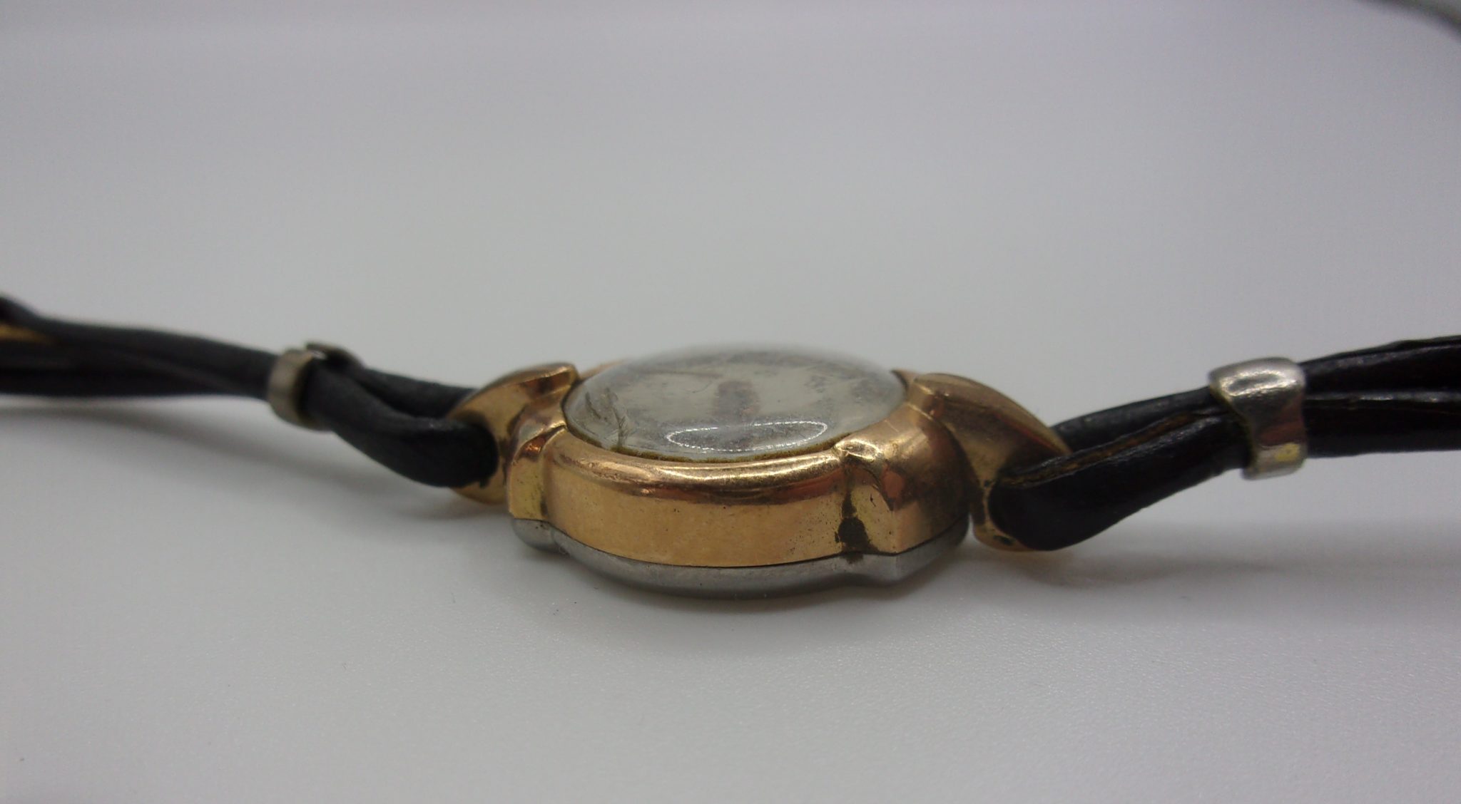 1950's Lanco 15 Jewel Manual Wind Gold Plated Stainless Steel Ladies ...