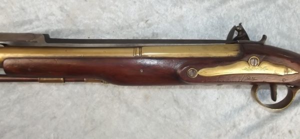 Large Flintlock Blunderbuss w/ Bayonet by Waters & Co (AL7463) ATX