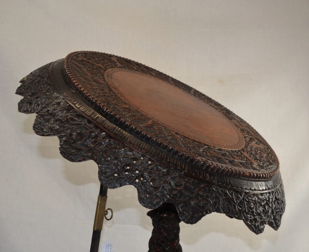 Victorian Padouk Tilt Top Table - Sally Antiques