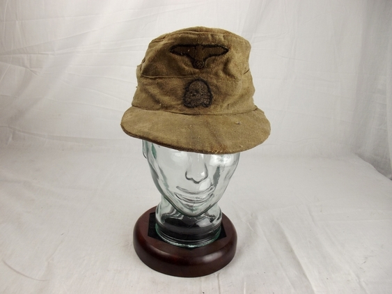 WW2 German SS Afrika Korps Cap - Sally Antiques