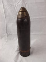 WW2 Japanese 18 Pdr Artillery Shell - Sally Antiques