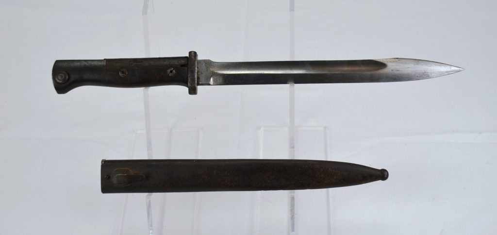 WW1 G98 Cutaway Sawback Mauser Bayonet With Scabbard By Gottlieb ...