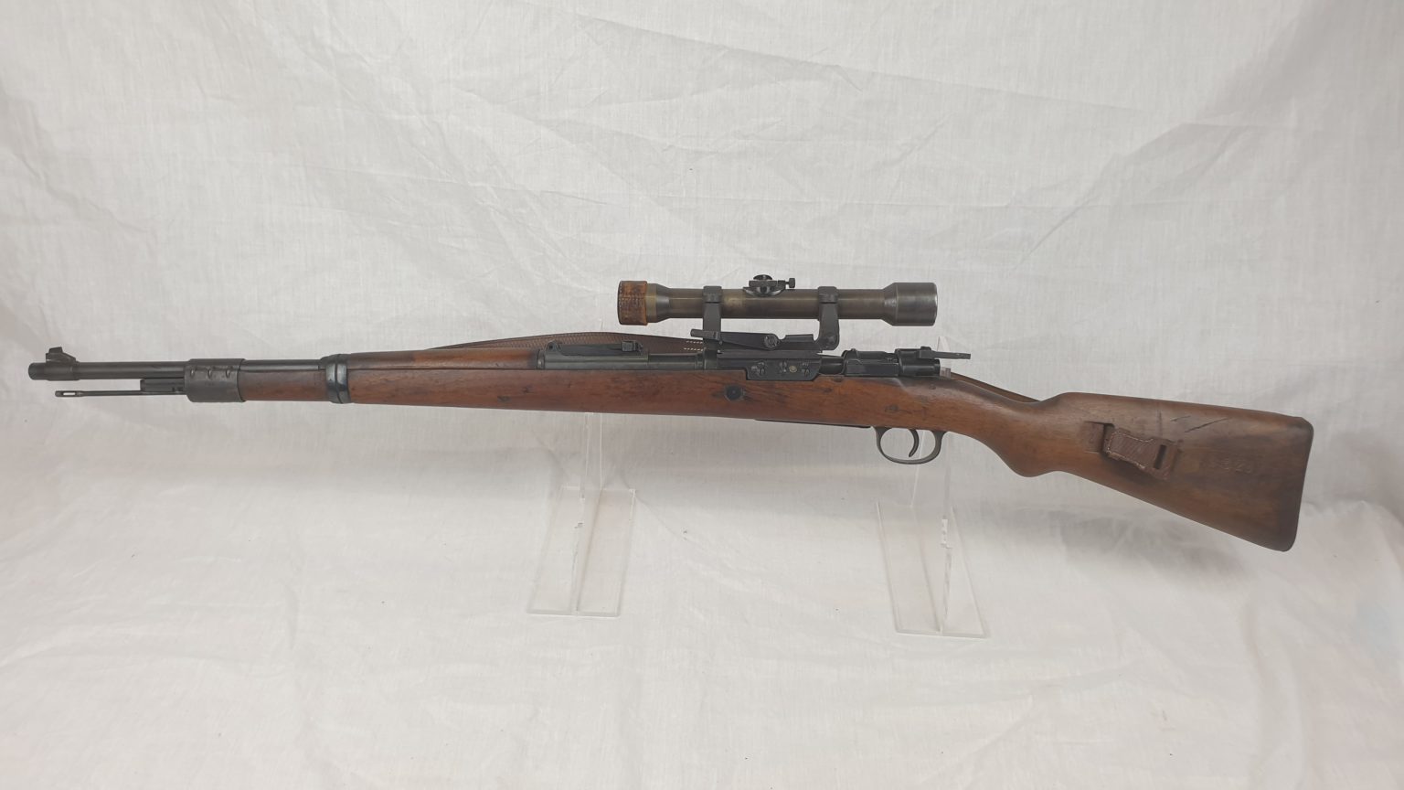 WW2 German 1942 Mauser K98 Sniper Rifle - Sally Antiques