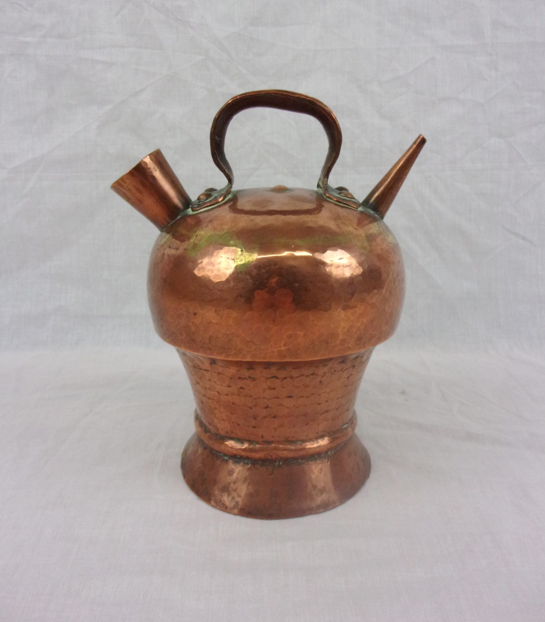 Arts And Crafts Hand Beaten Copper Kettle Sally Antiques