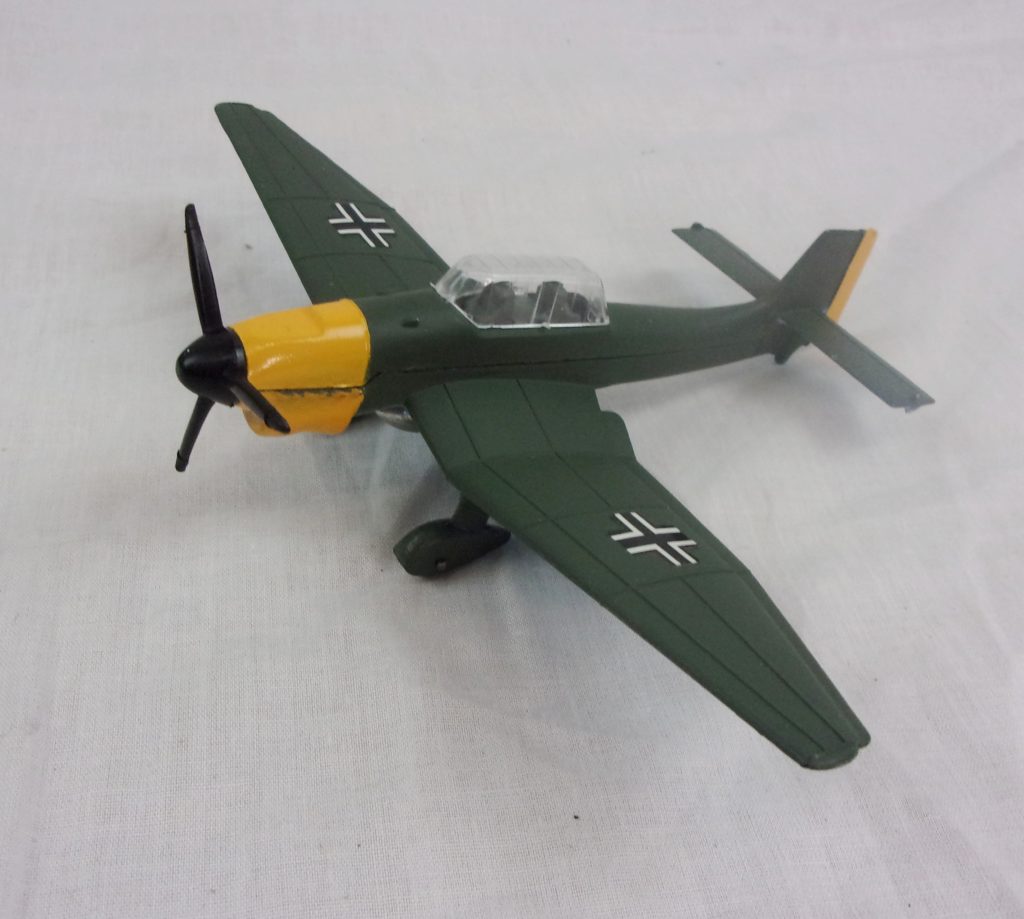 Dinky Toys Stuka Junkers Avion Militaire Allemand - Avec Bombe D'origine