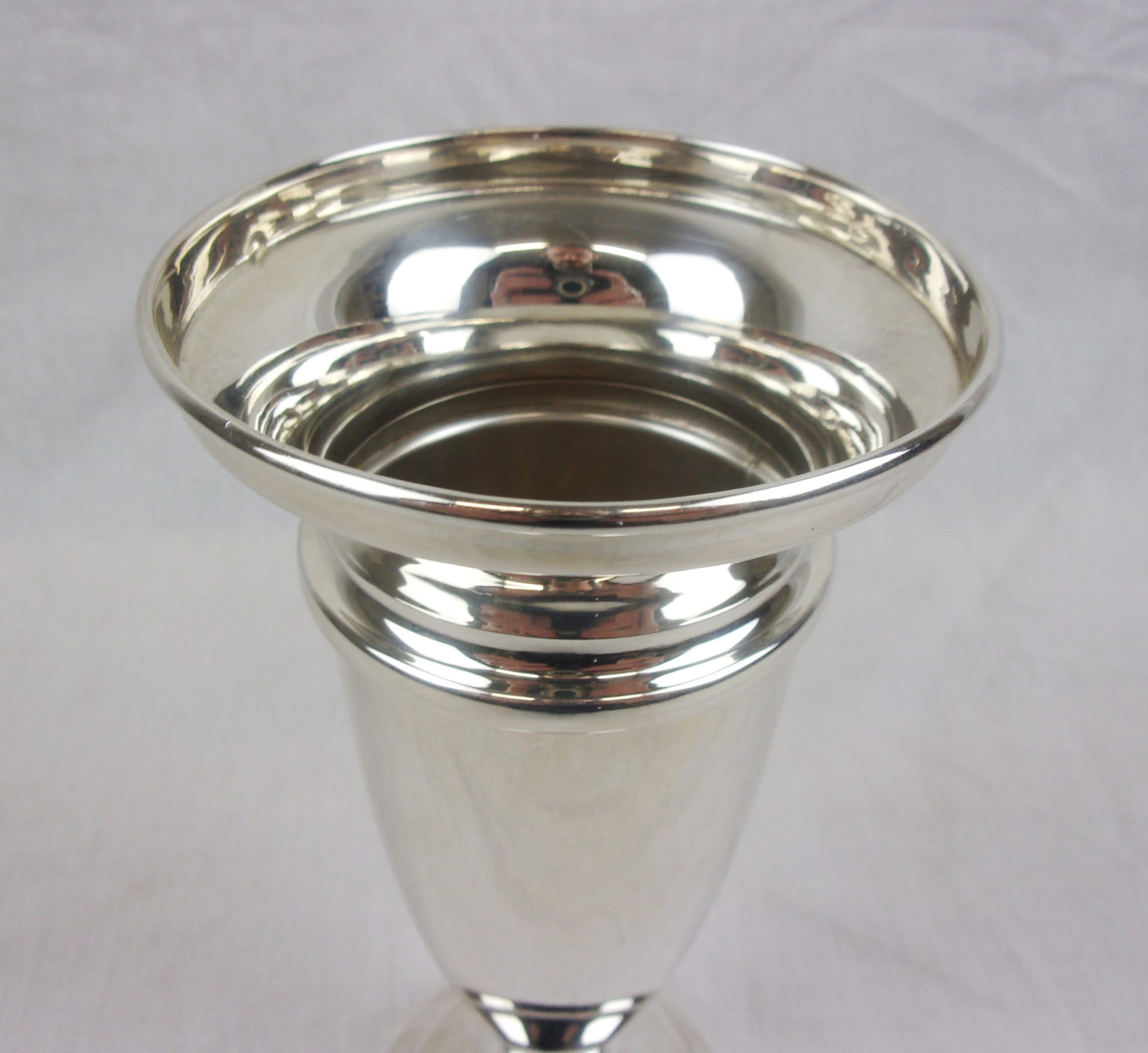 Sterling Silver Trumpet Vase – Birmingham 1973 - Sally Antiques