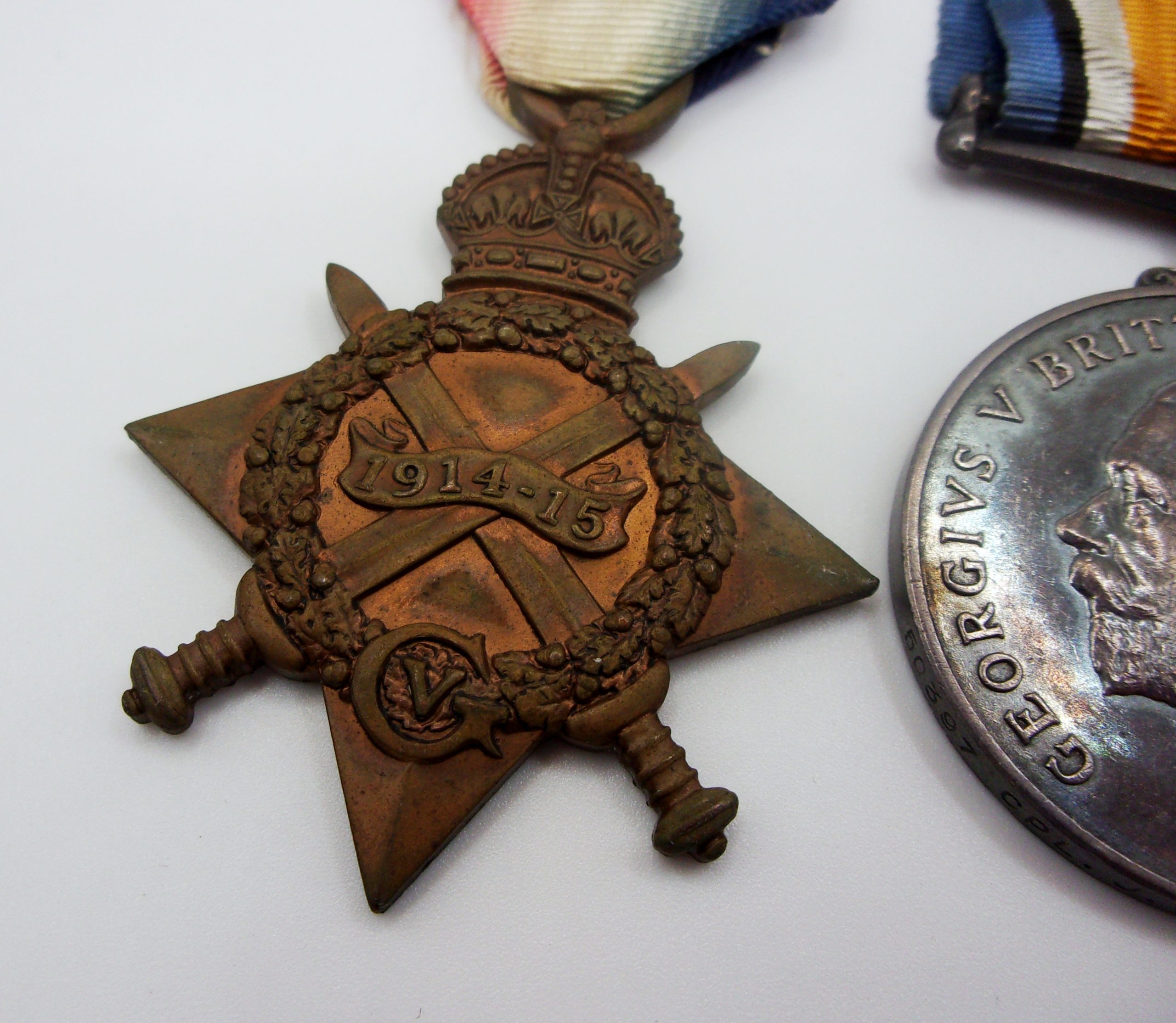 Ww1 1914 15 Medal Trio Cpl J Spencer Royal Engineers Sally Antiques