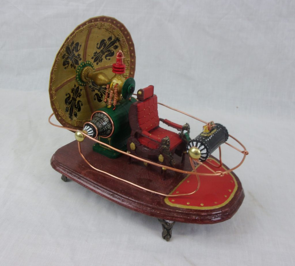 Hand-Painted And 3 D Printed Model Of H.G. Wells Time Machine From The ...