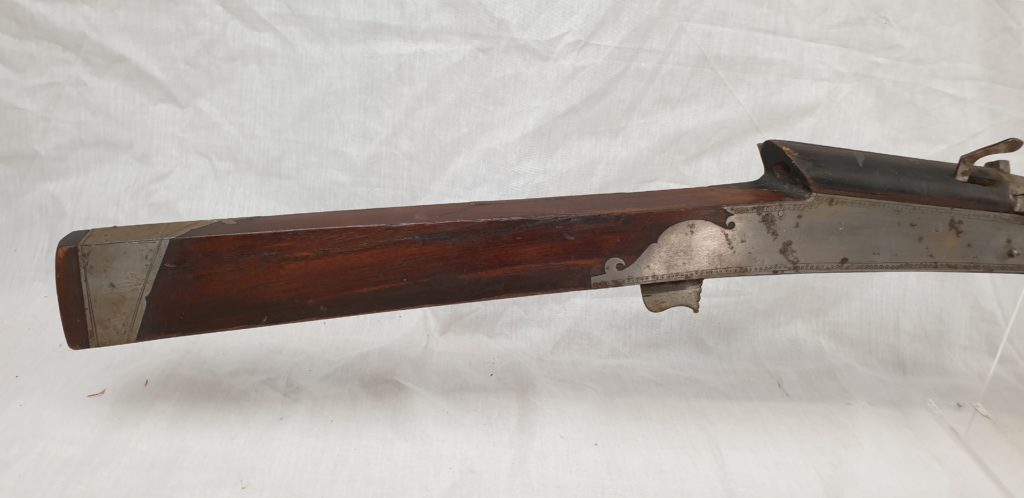 19th Century Kashmir Indian Matchlock Musket - Sally Antiques