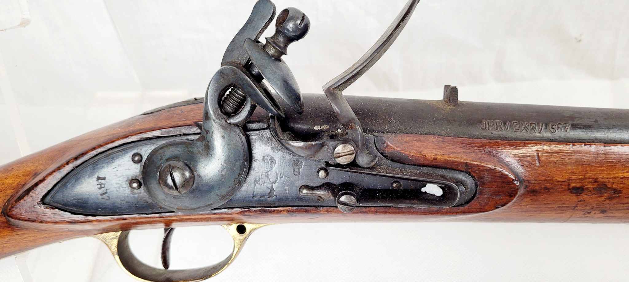 1817 East India Company Brown Bess Musket - Sally Antiques