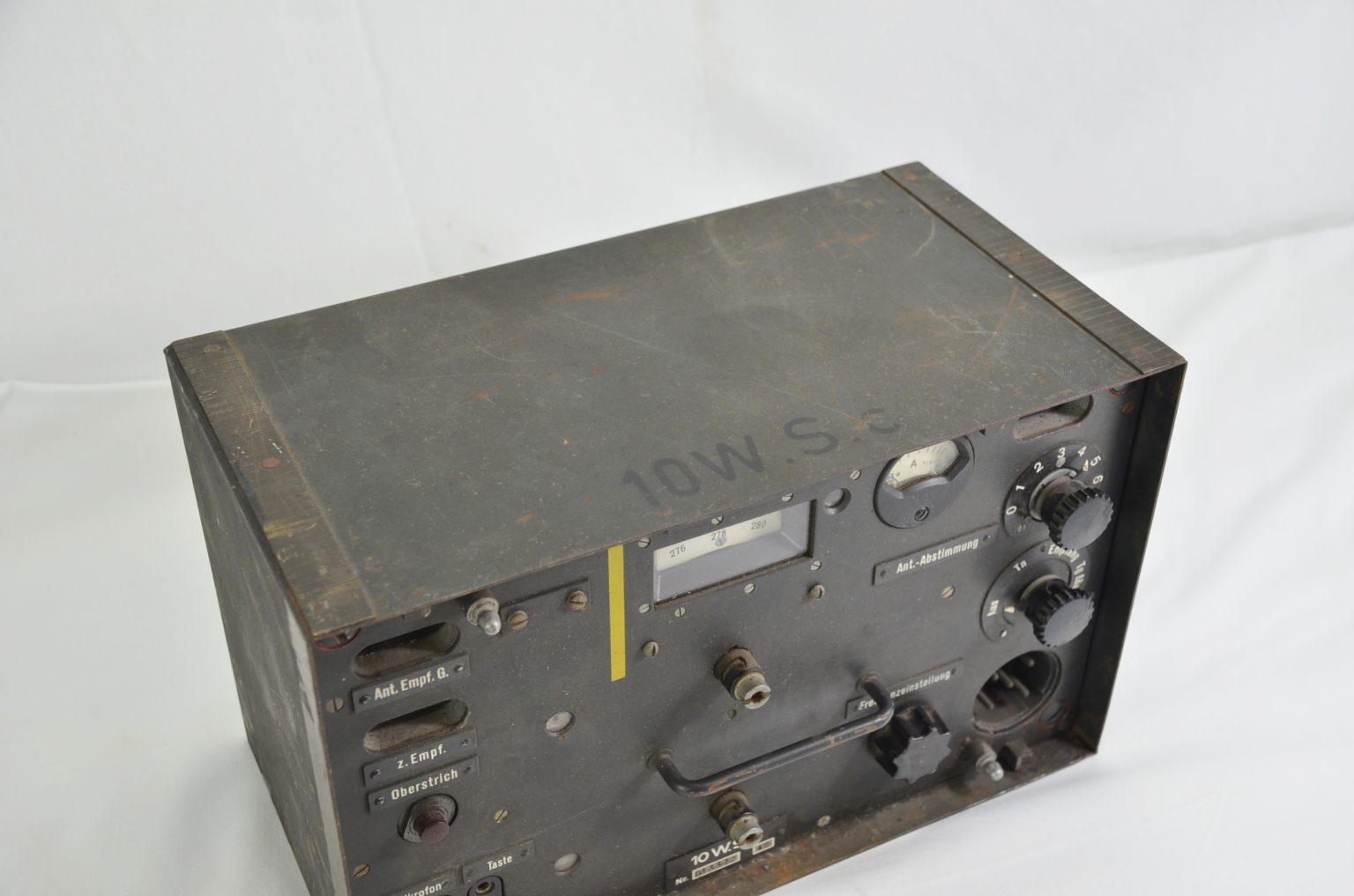 WW2 German Wehrmacht 10 W.S.c VHF Panzer Radio Transmitter for Tiger ...