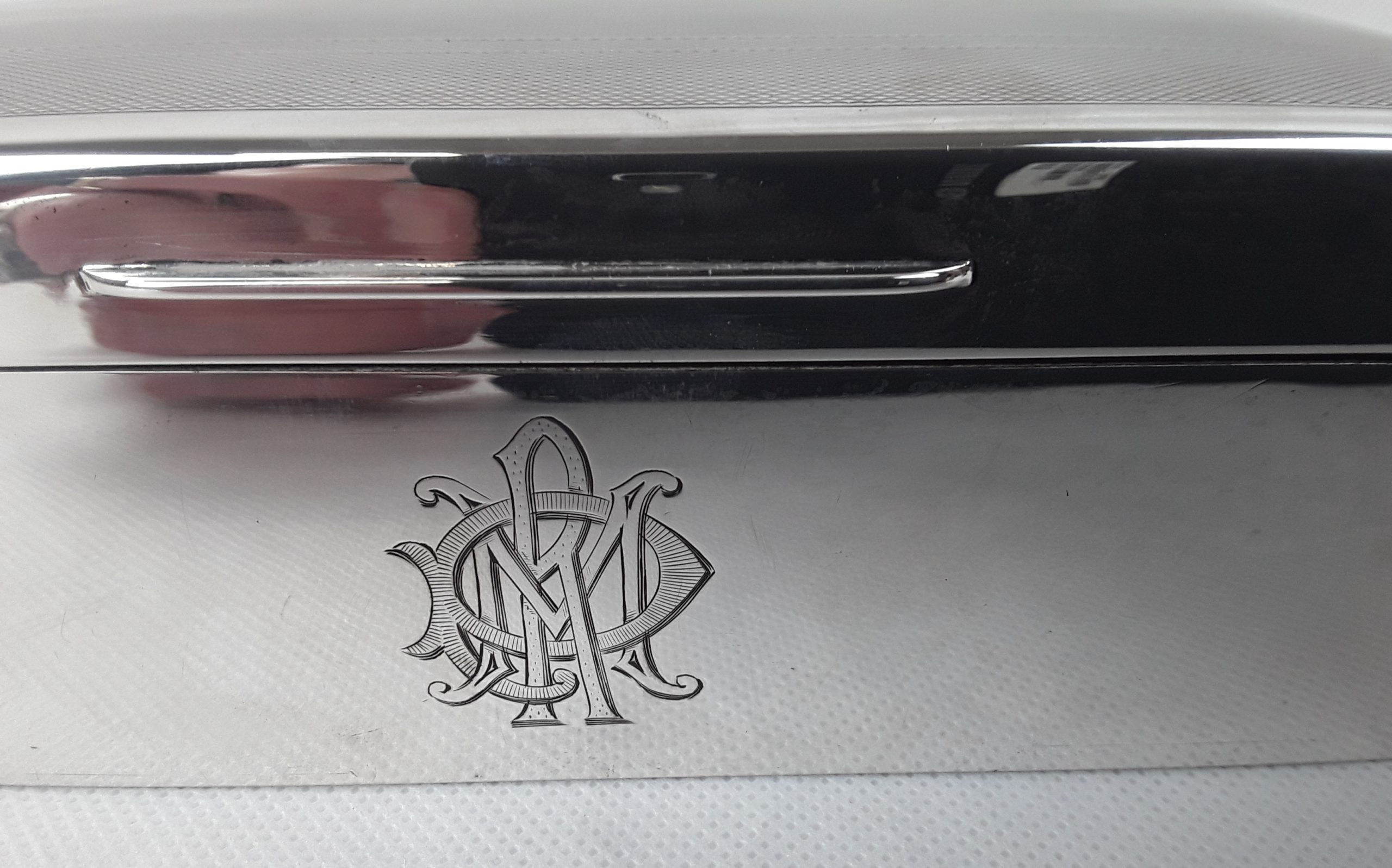 Sterling Silver Cigarette Case. Goldsmith F.C. - IB05403