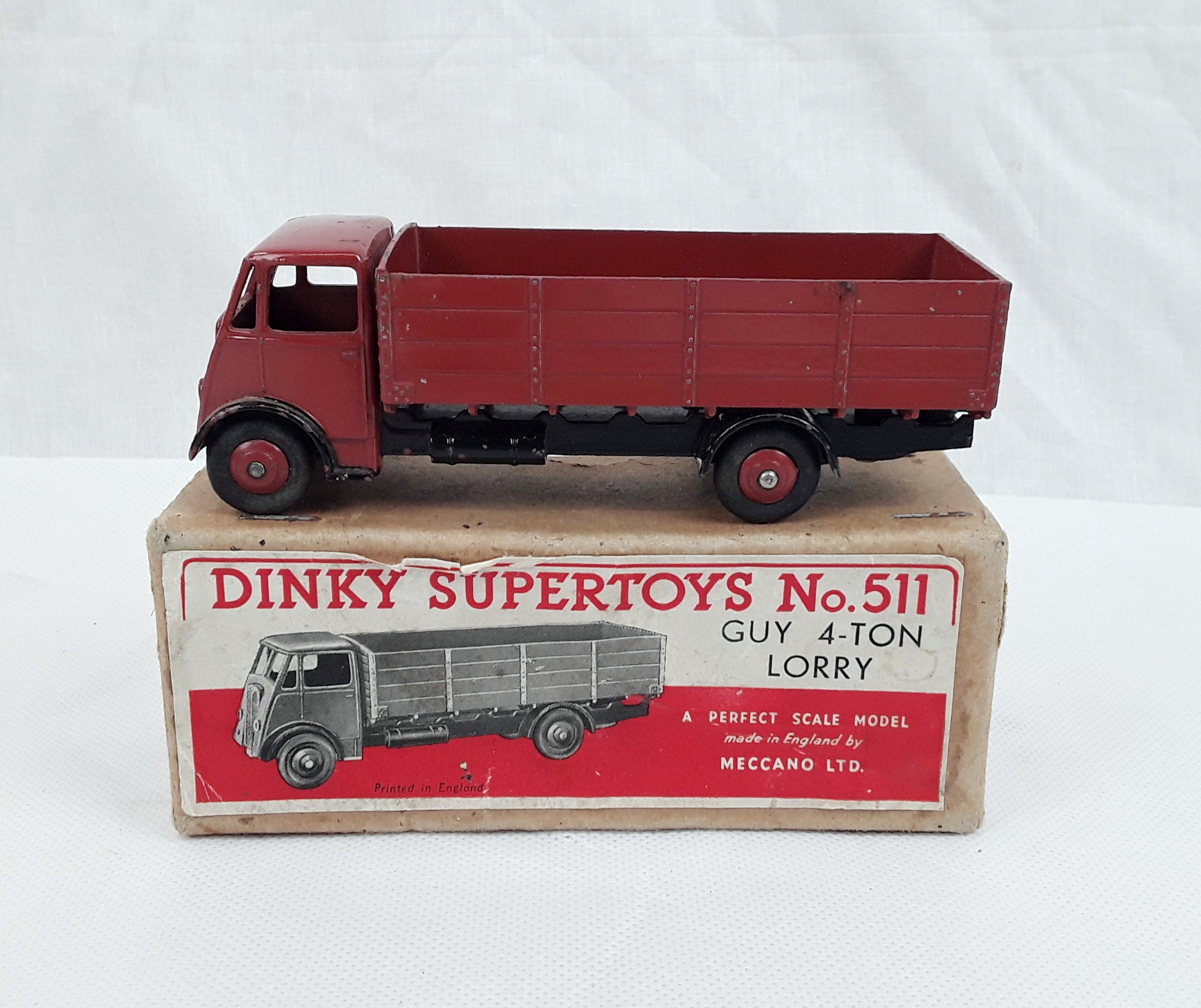 Riproduzione DINKY BOX 511 Guy 4-Ton Camion 