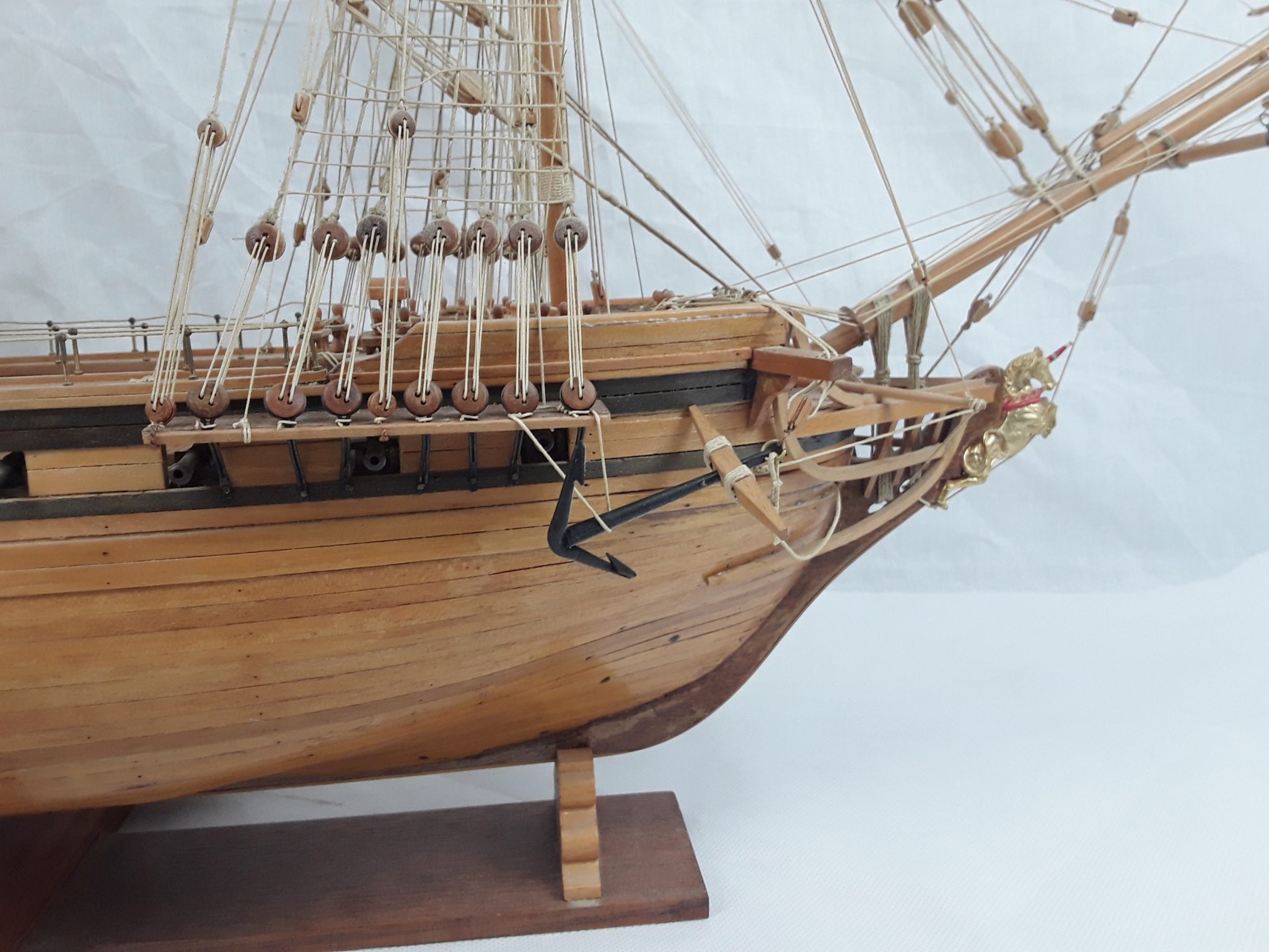 Royal Navy Frigate HMS Unicorn 1747 Model - Sally Antiques