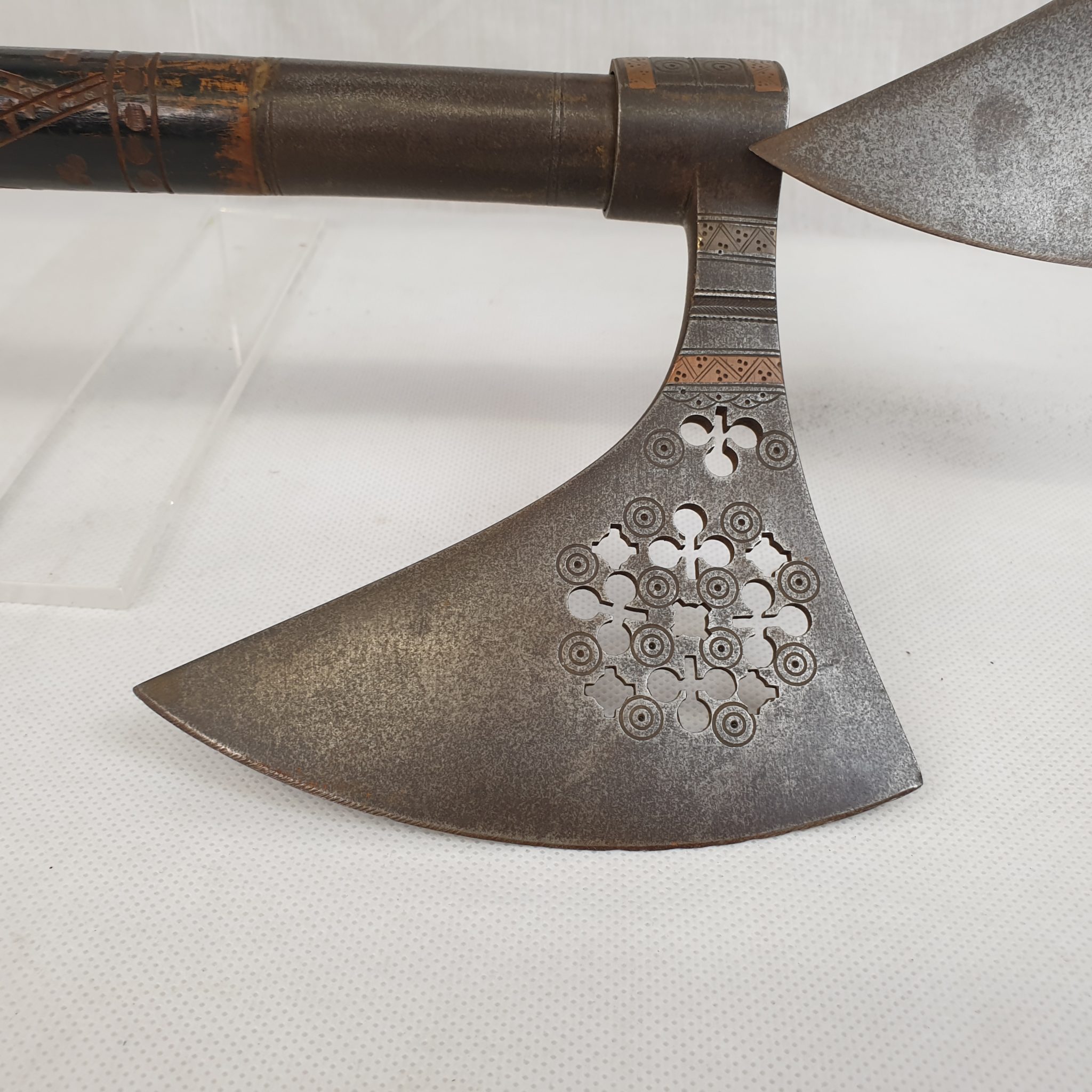 Fine Pair Of 19th Century Afghan Axes With Concealed Spear Tips - Sally ...