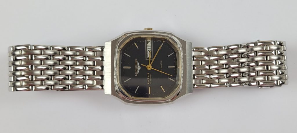 1975 Longines Admiral Automatic Gents Watch - Sally Antiques